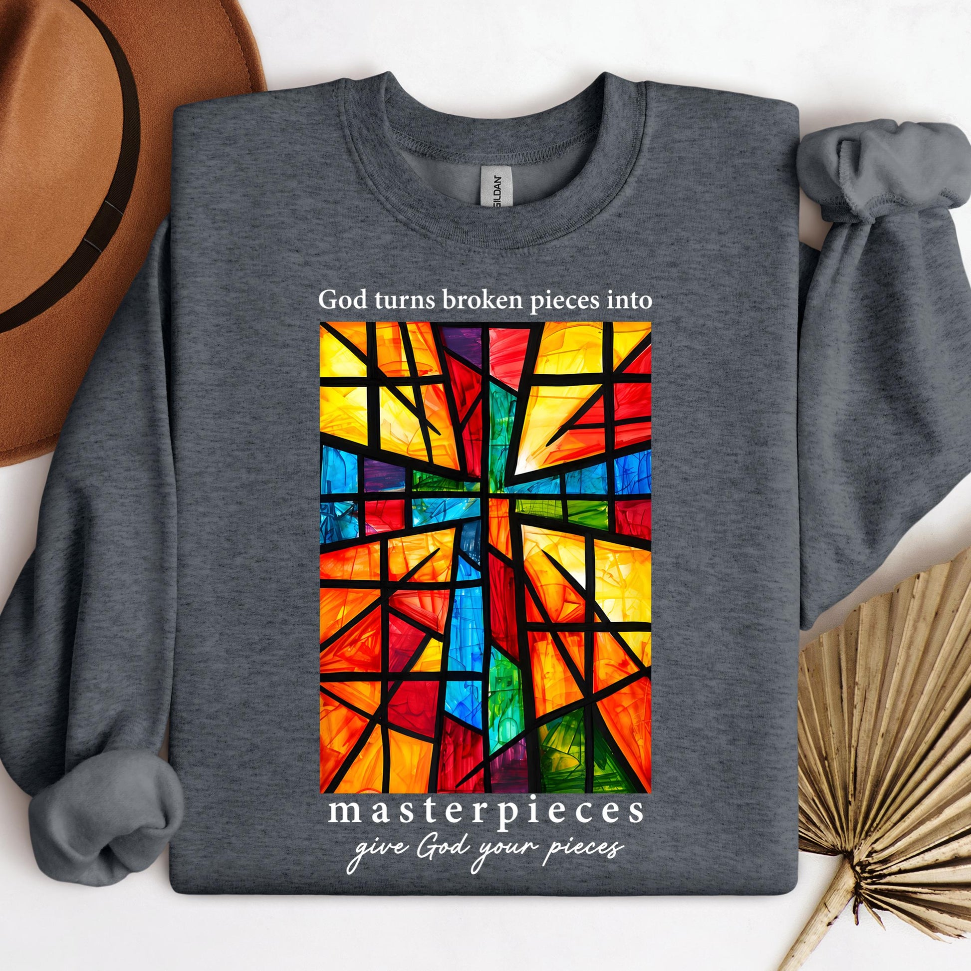 God Turns Broken Pieces Into Masterpieces Give God Your Pieces 01