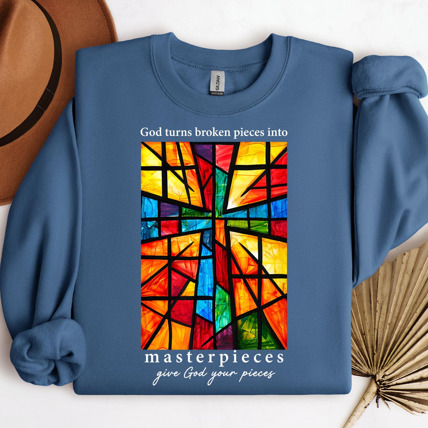 God Turns Broken Pieces Into Masterpieces Give God Your Pieces 01
