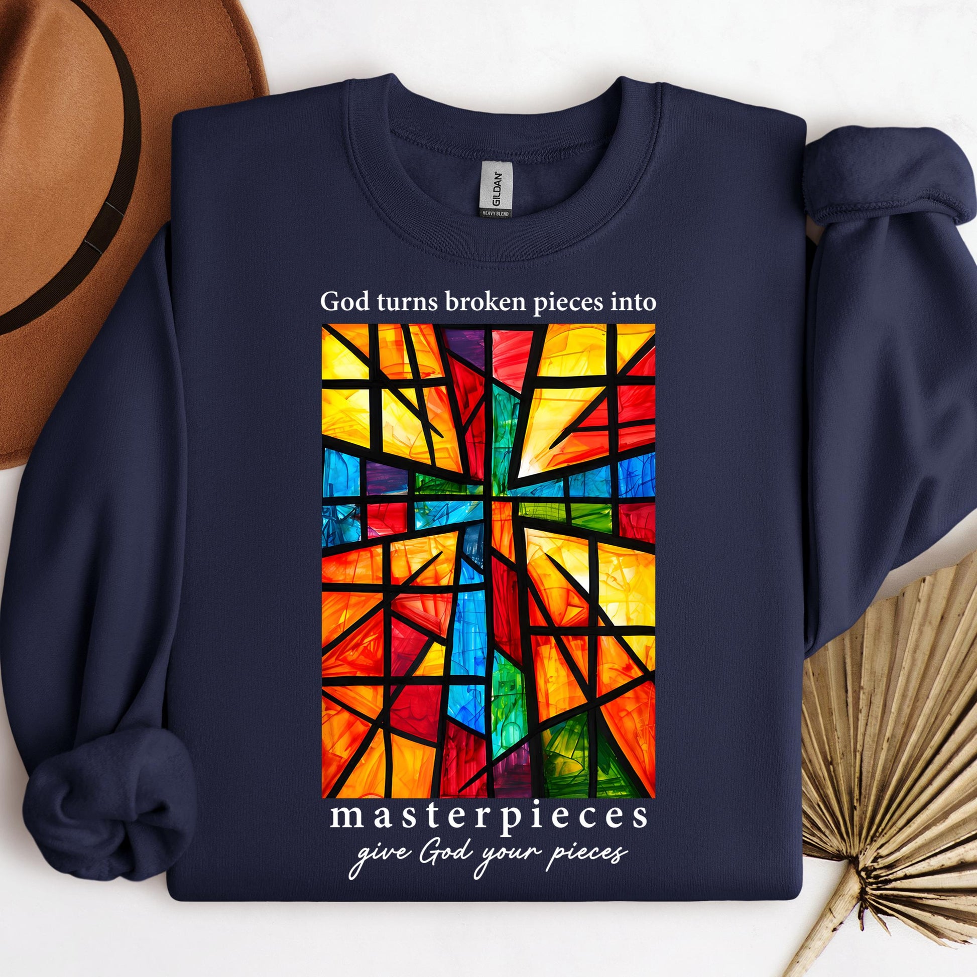 God Turns Broken Pieces Into Masterpieces Give God Your Pieces 01