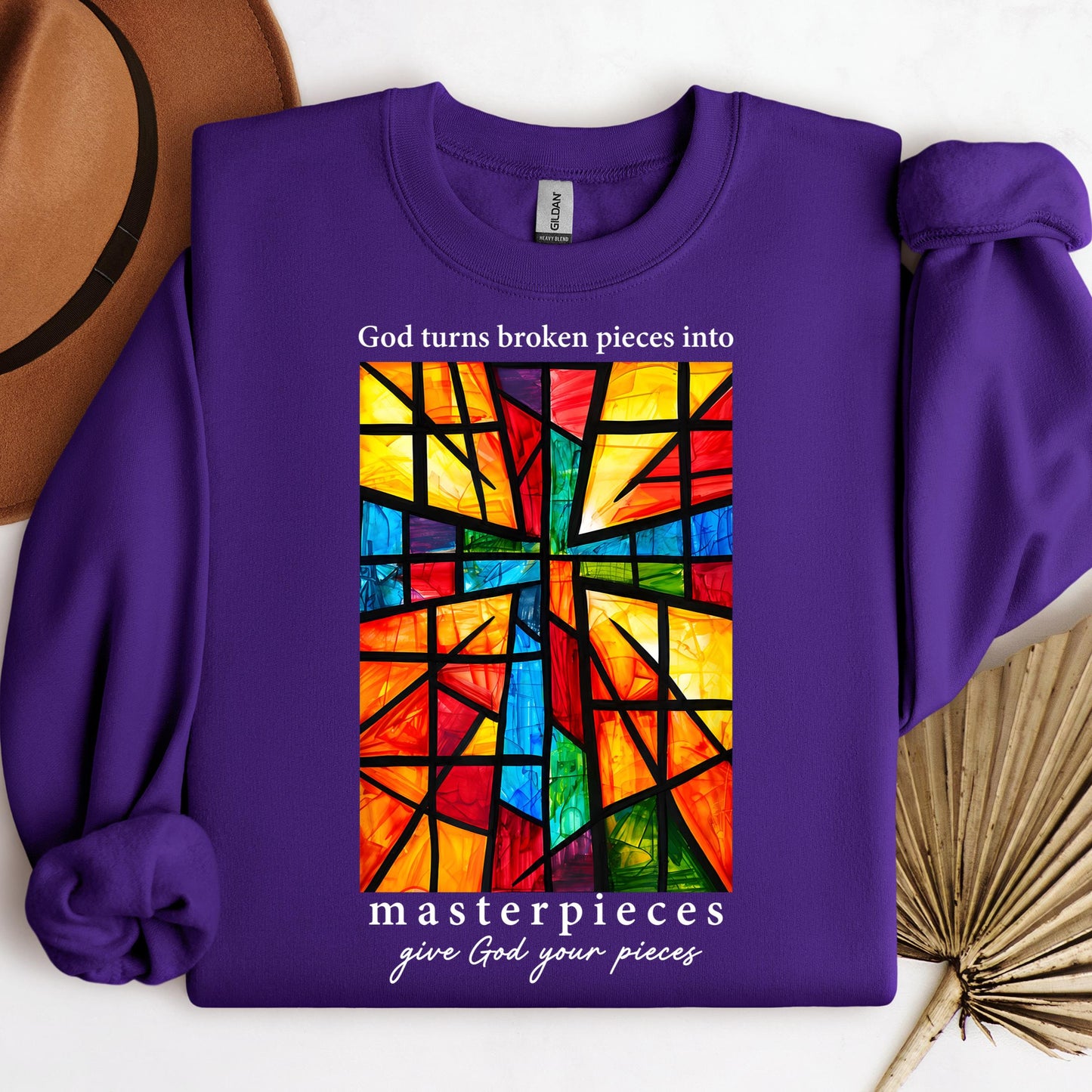 God Turns Broken Pieces Into Masterpieces Give God Your Pieces 01
