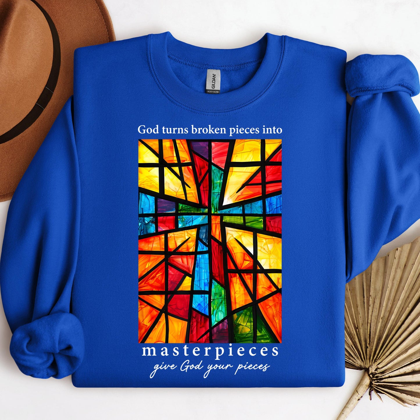God Turns Broken Pieces Into Masterpieces Give God Your Pieces 01