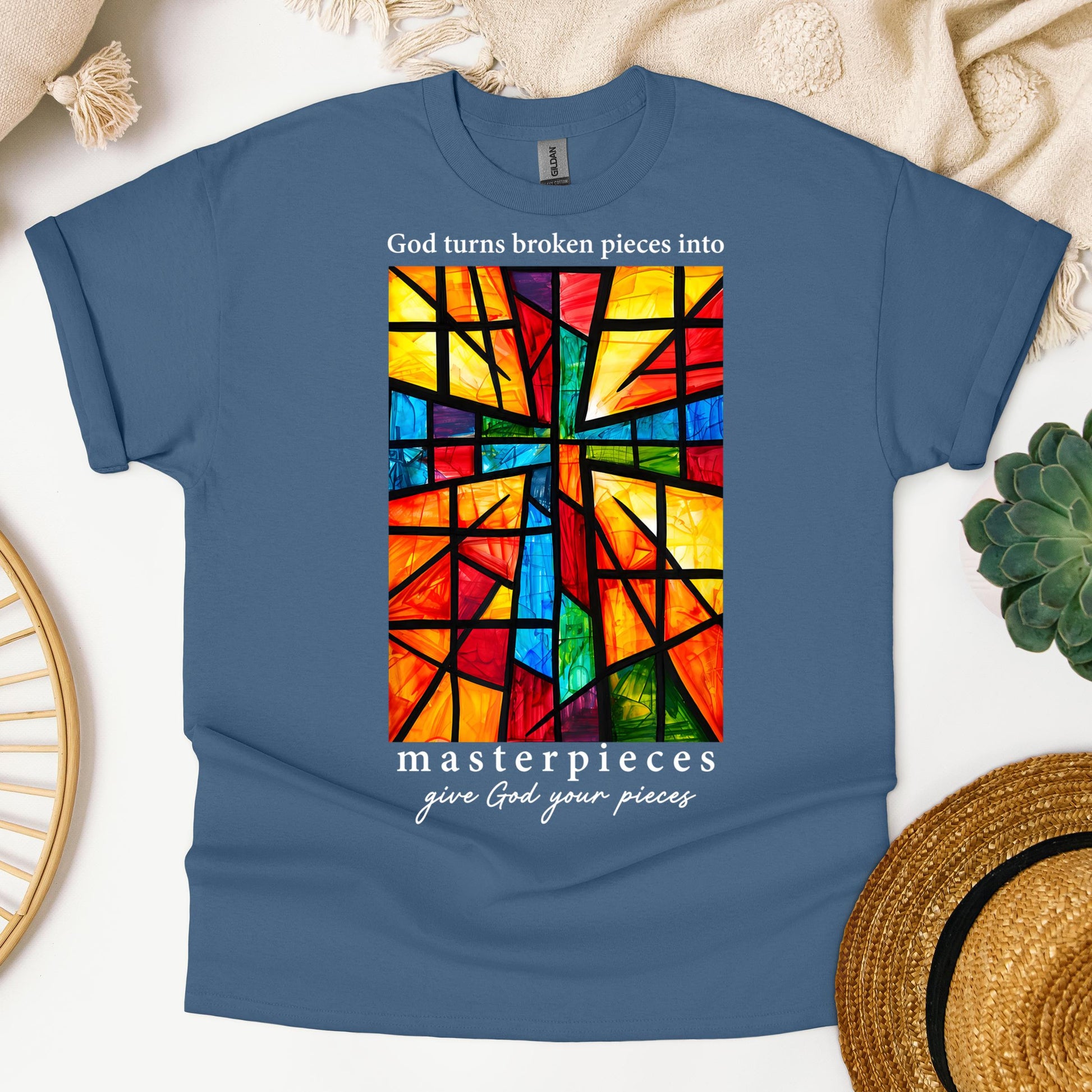God Turns Broken Pieces Into Masterpieces Give God Your Pieces 01