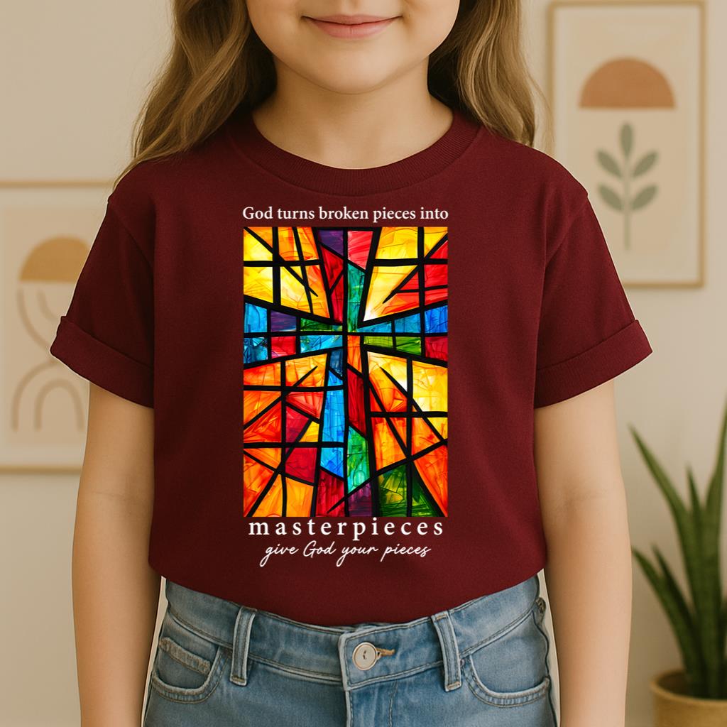 God Turns Broken Pieces Into Masterpieces Give God Your Pieces 01