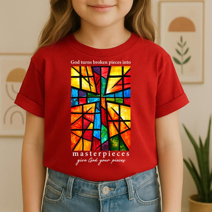 God Turns Broken Pieces Into Masterpieces Give God Your Pieces 01