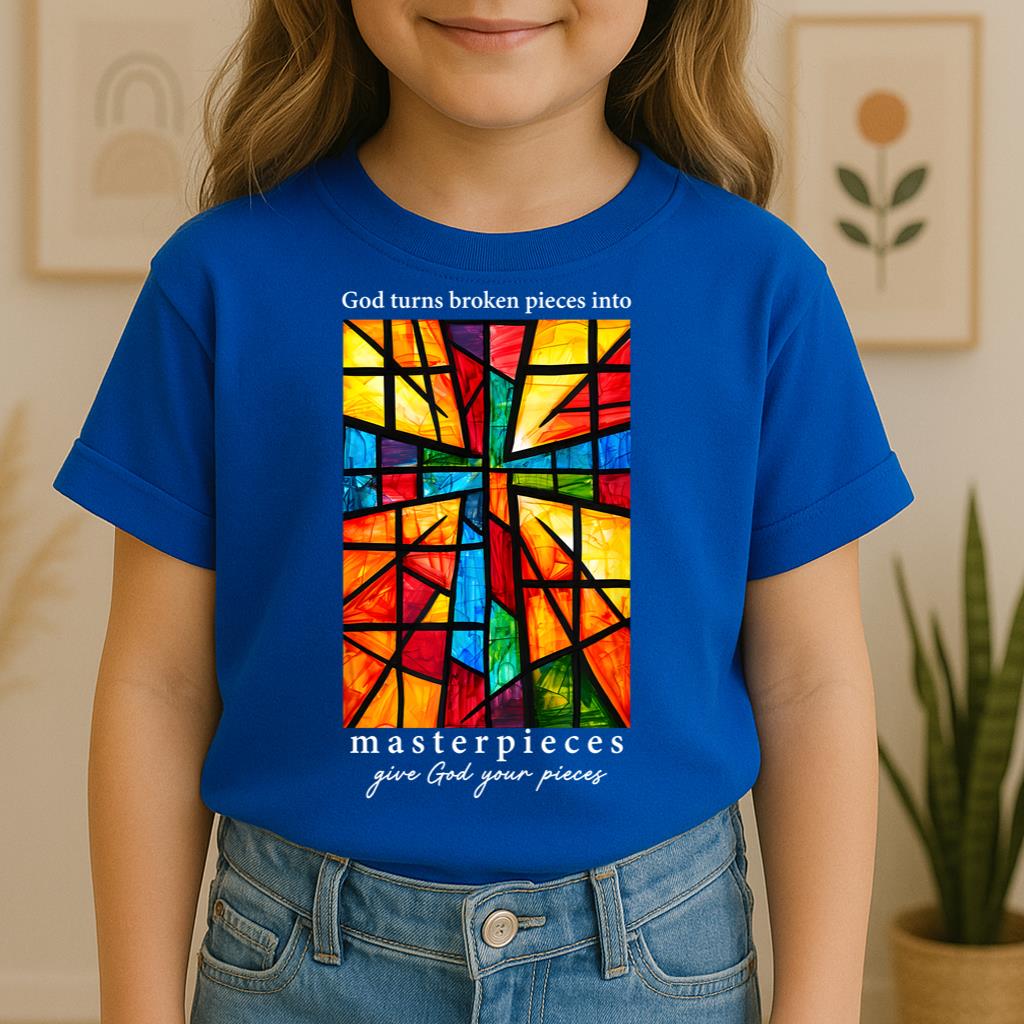 God Turns Broken Pieces Into Masterpieces Give God Your Pieces 01