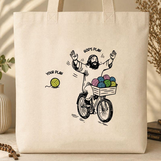 God_s Plan Tote Bag