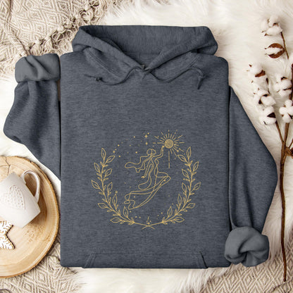 Goddess Cross Yarn Hoodie