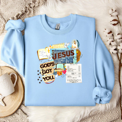 God's Got You Sweatshirt