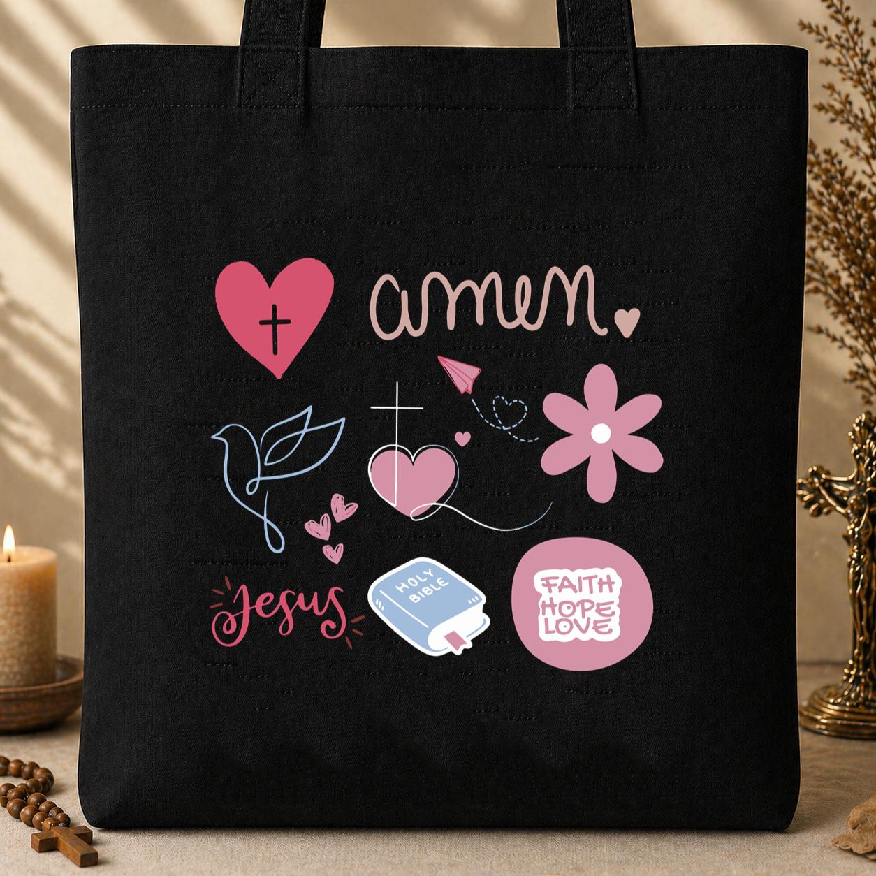 Gods Love Tote Bag