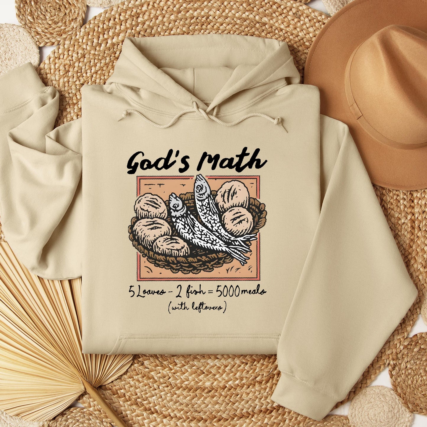 God's Math Loaves And Fishes