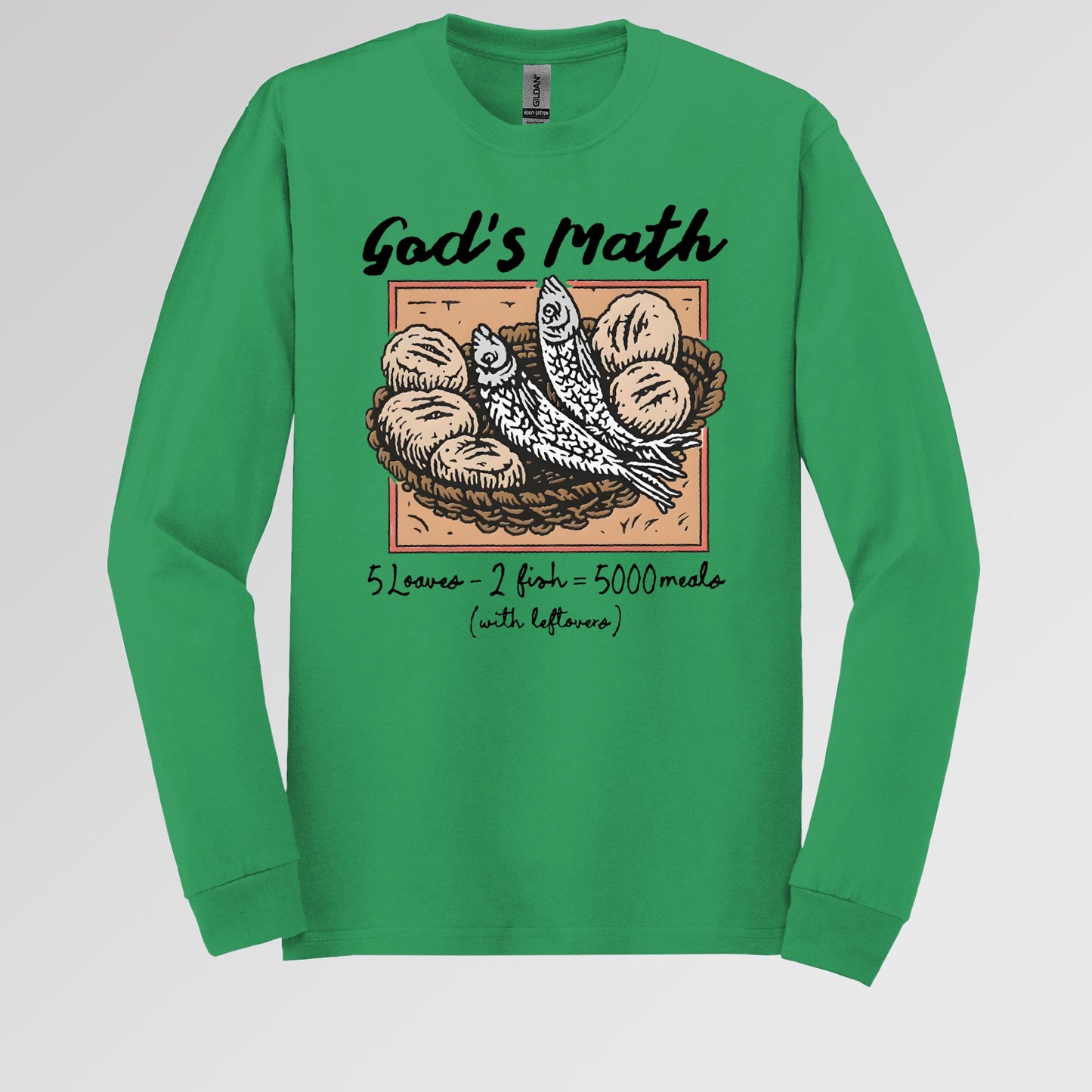 God's Math Loaves And Fishes