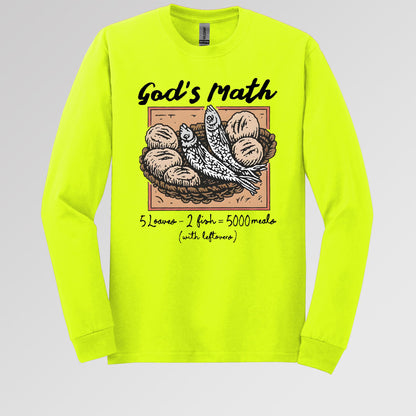 God's Math Loaves And Fishes