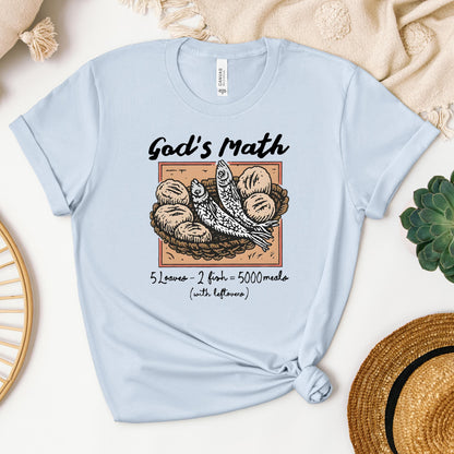 God's Math Loaves And Fishes
