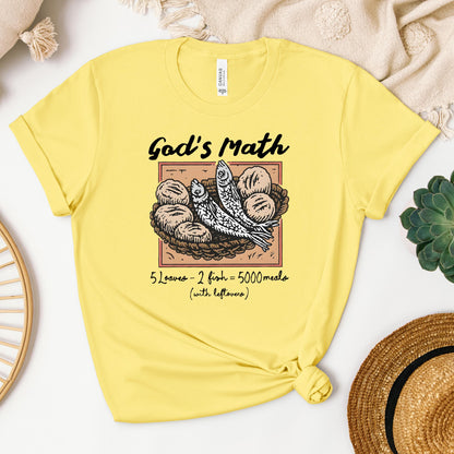 God's Math Loaves And Fishes