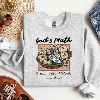 God's Math Loaves And Fishes