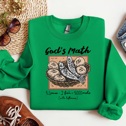 God's Math Loaves And Fishes
