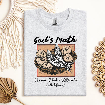 God's Math Loaves And Fishes