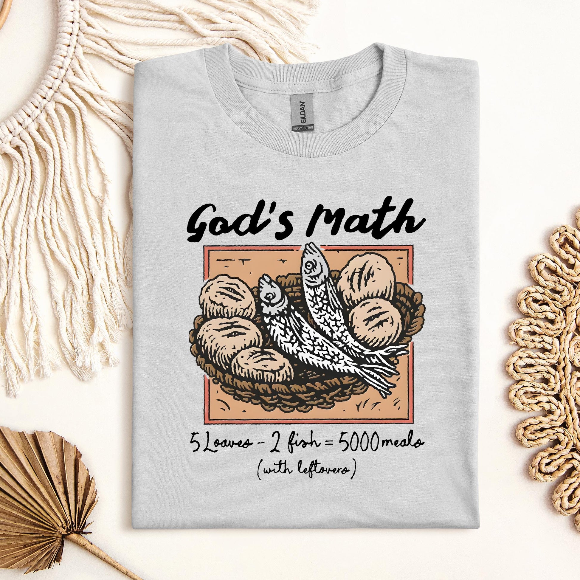 God's Math Loaves And Fishes
