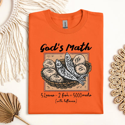 God's Math Loaves And Fishes