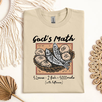 God's Math Loaves And Fishes