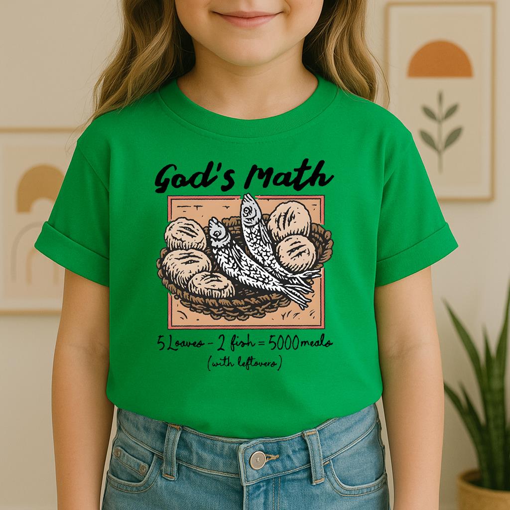 God's Math Loaves And Fishes