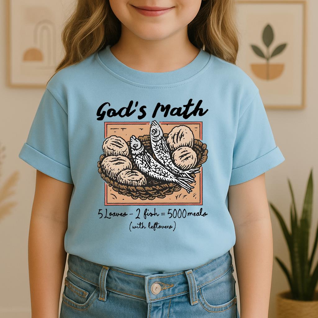 God's Math Loaves And Fishes