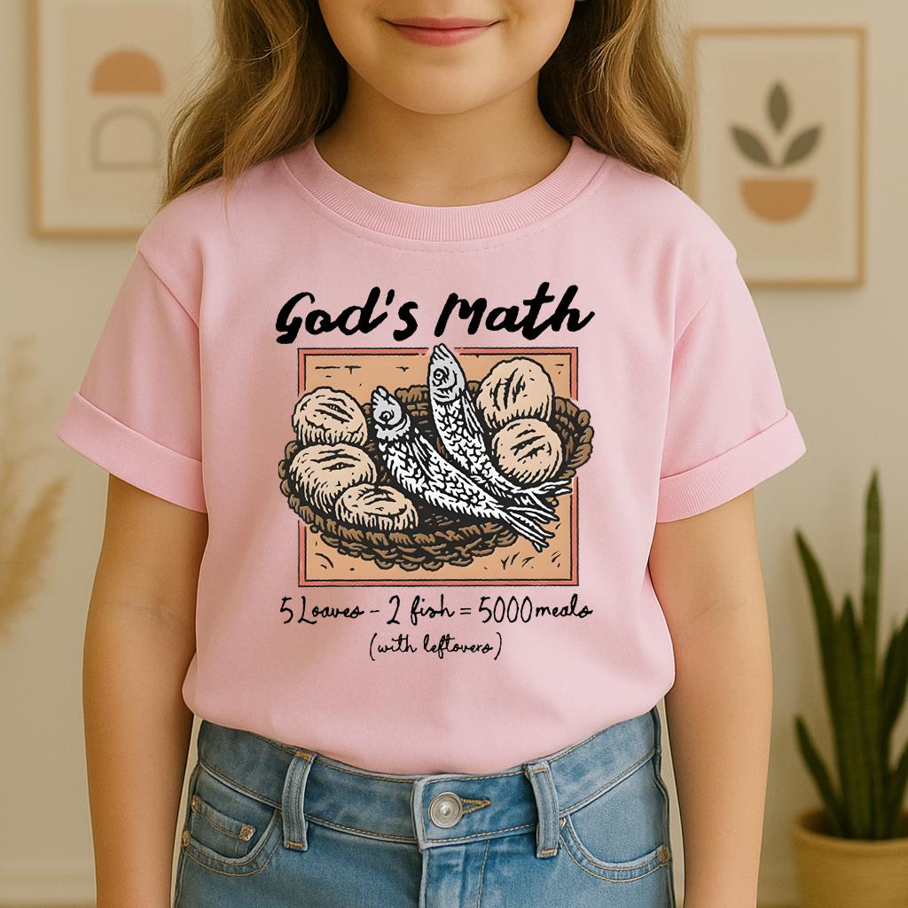God's Math Loaves And Fishes