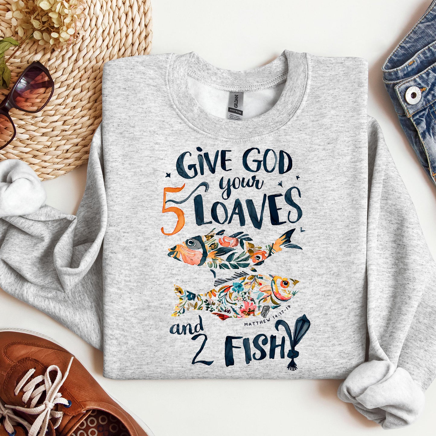 God's Math Your Five Loaves Two Fish 01