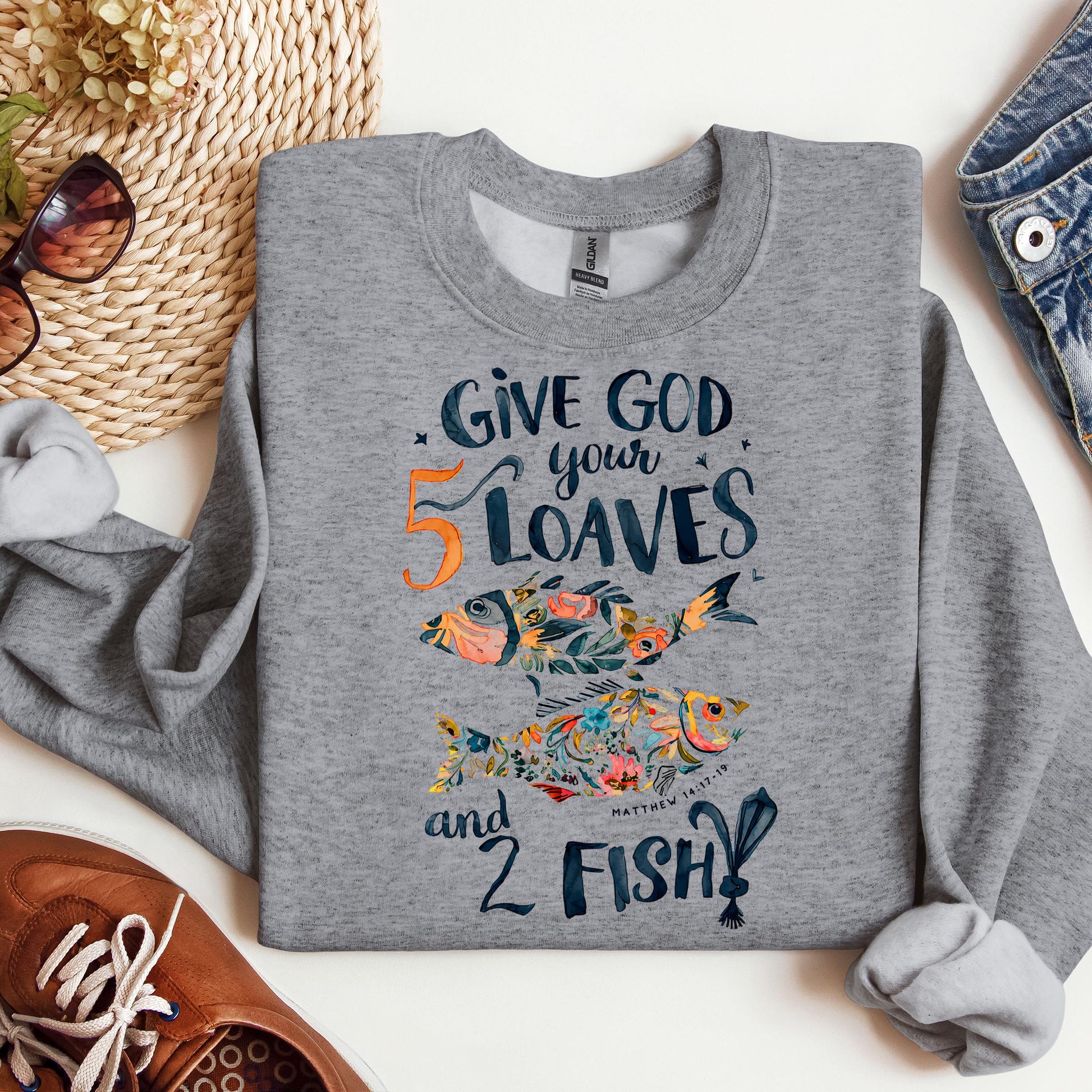 God's Math Your Five Loaves Two Fish 01