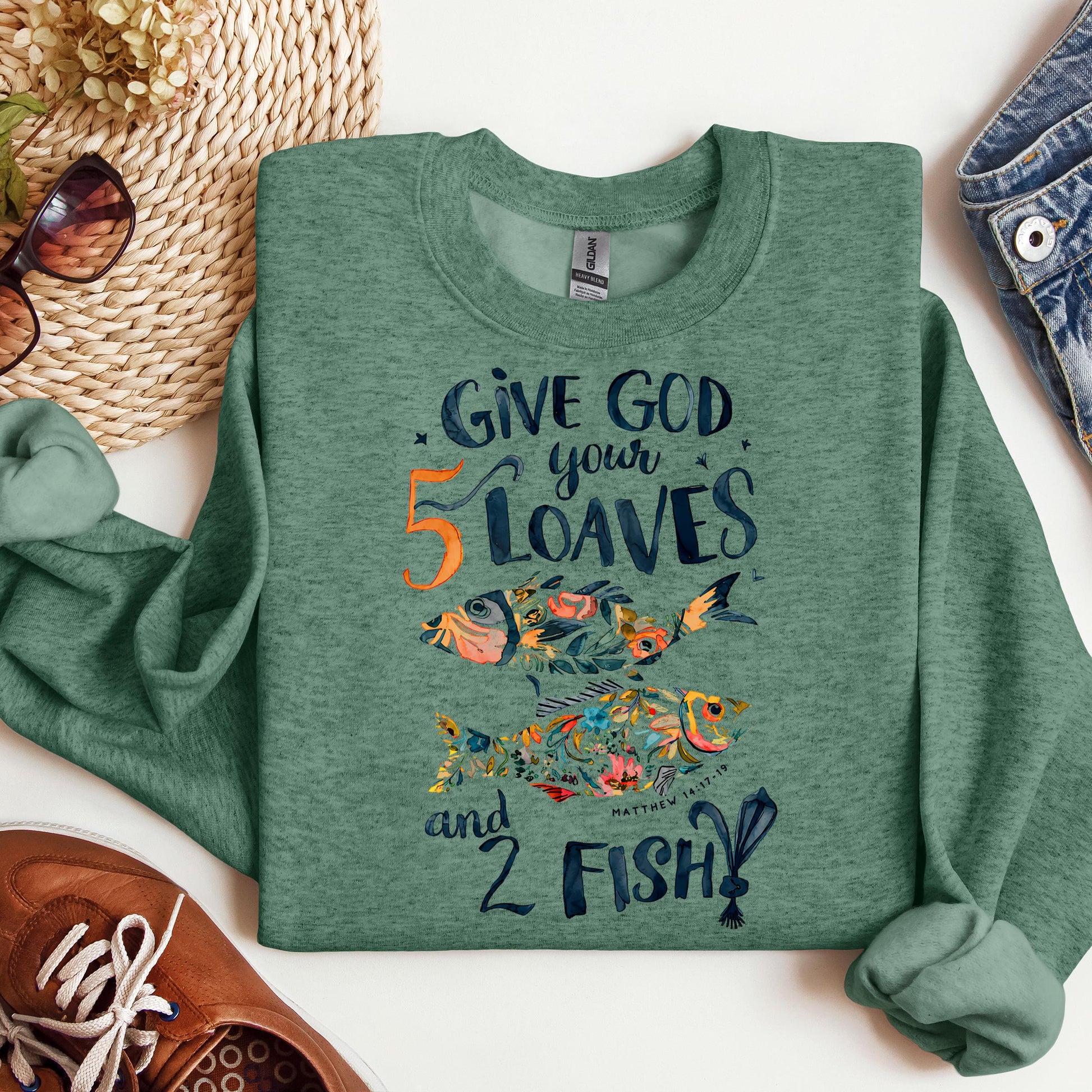 God's Math Your Five Loaves Two Fish 01