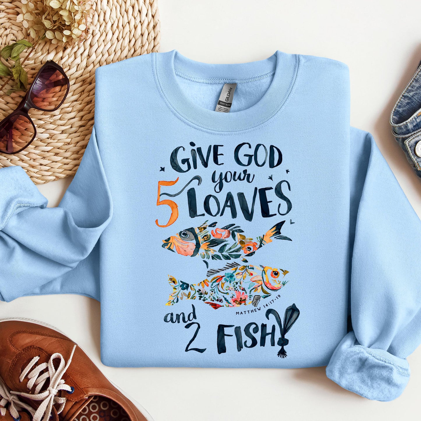 God's Math Your Five Loaves Two Fish 01