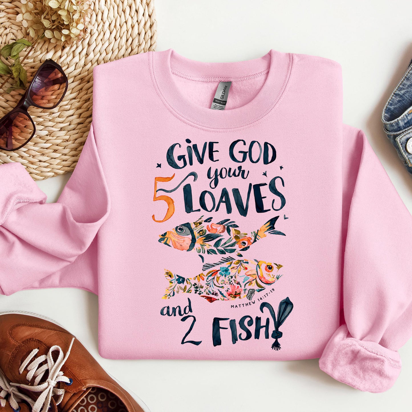 God's Math Your Five Loaves Two Fish 01