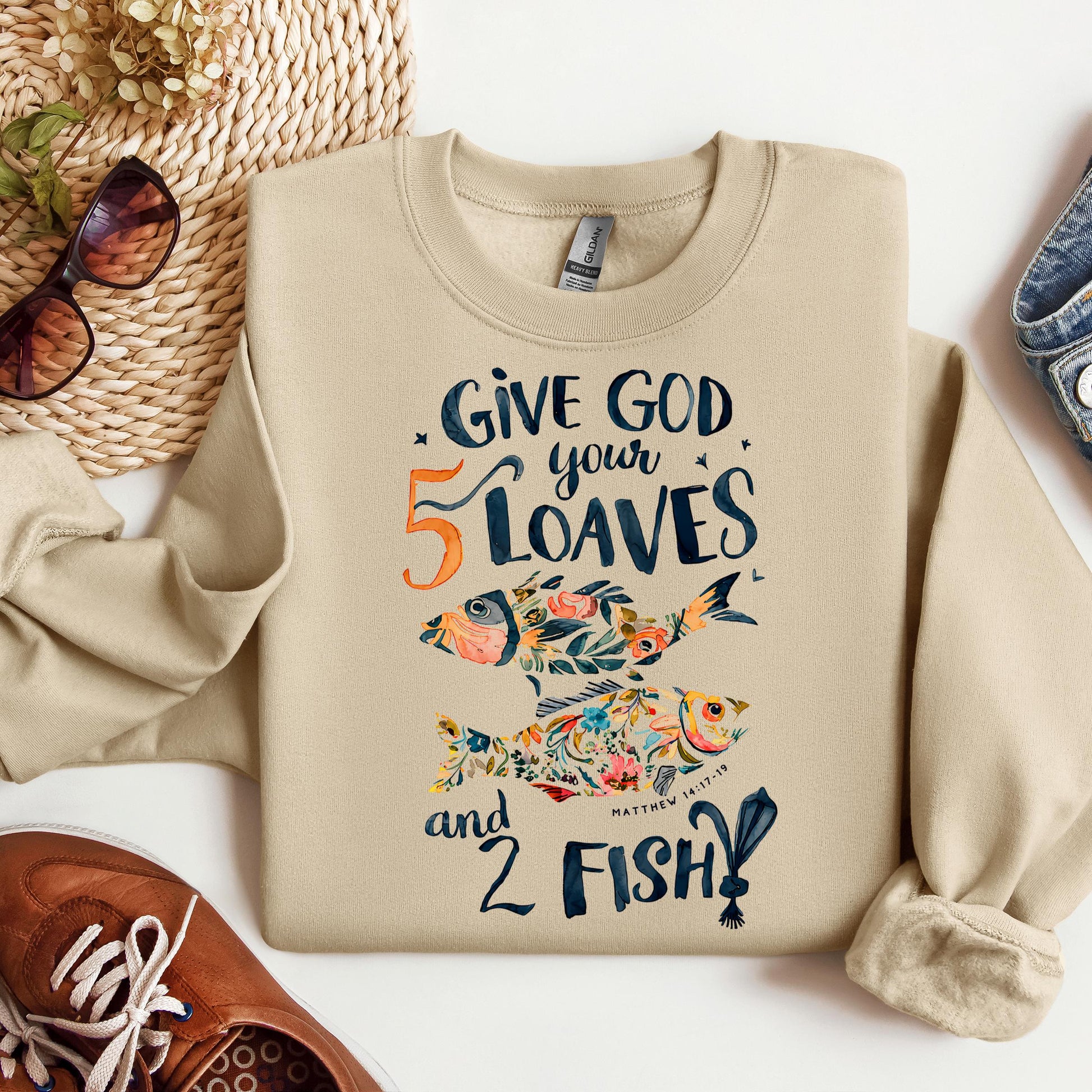 God's Math Your Five Loaves Two Fish 01