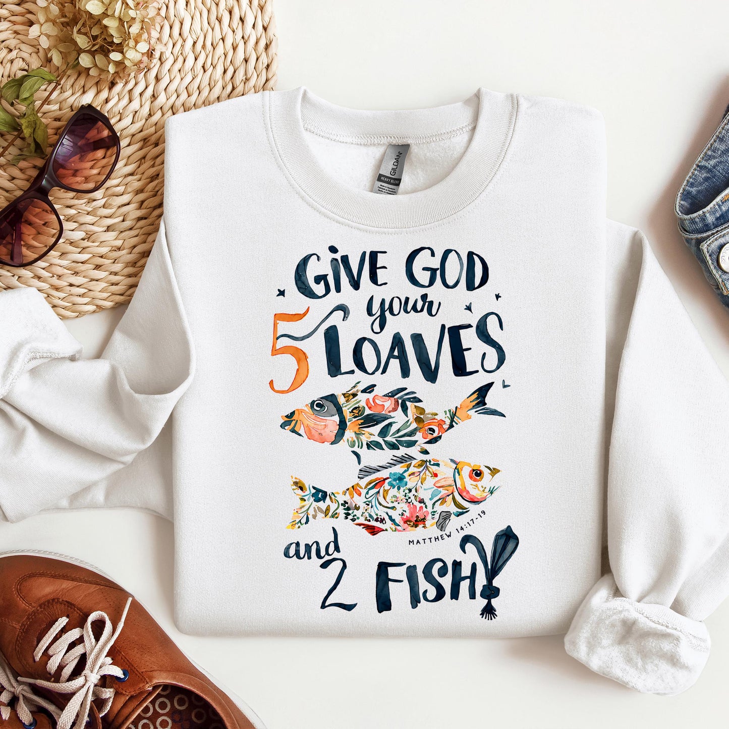 God's Math Your Five Loaves Two Fish 01