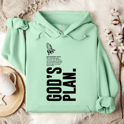 God's Plan Jeremiah 29.11 Hoodie