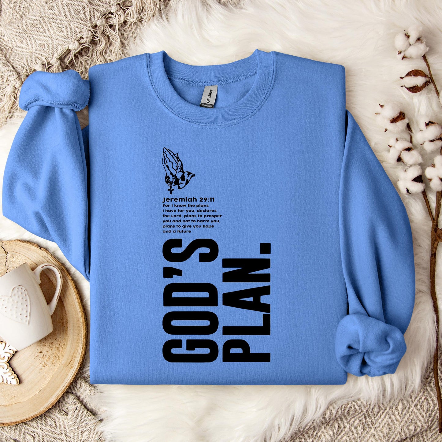 God's Plan Jeremiah 29.11 Sweatshirt