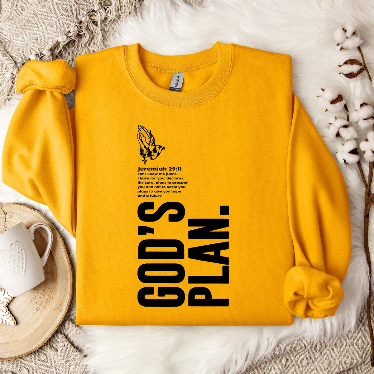 God's Plan Jeremiah 29.11 Sweatshirt