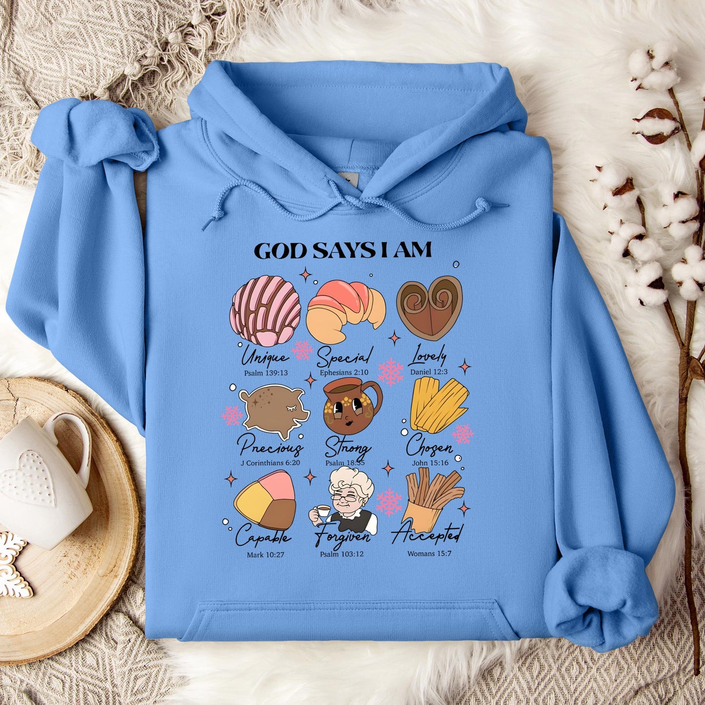 Gods Says I Am 02 Hoodie