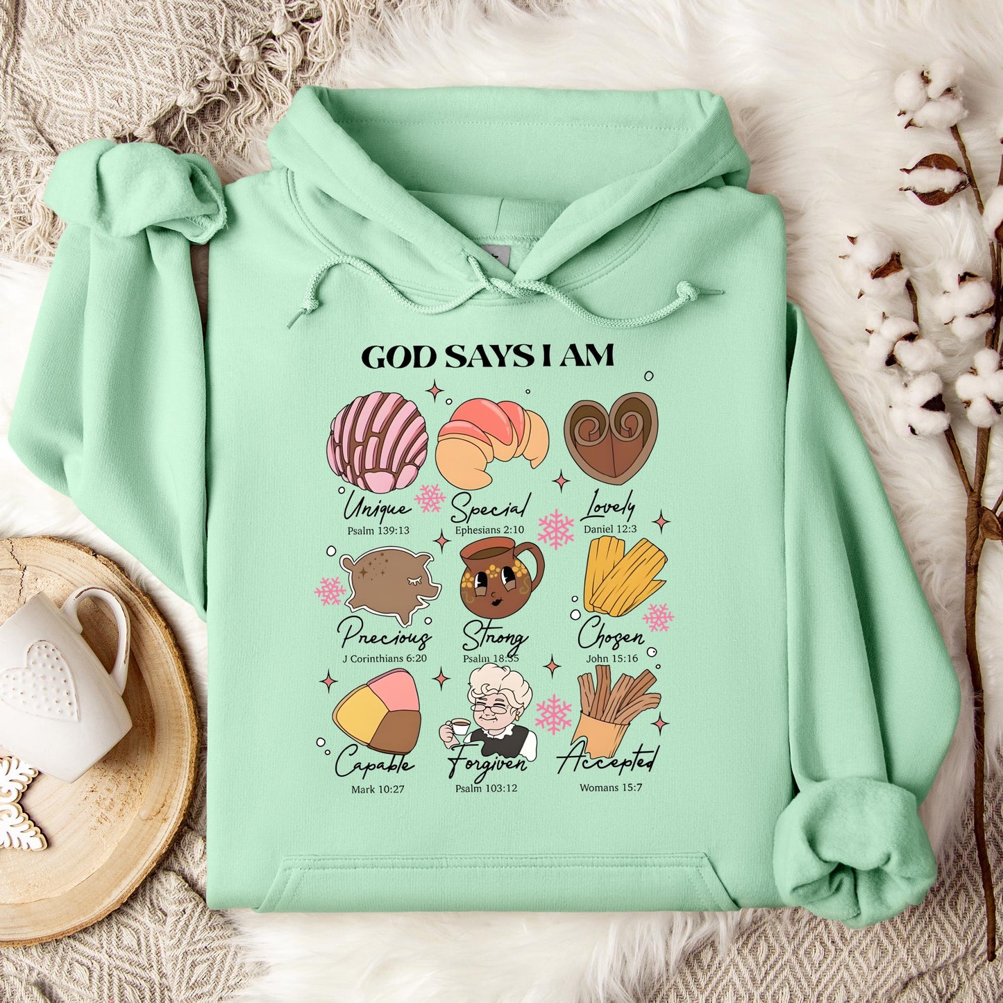 Gods Says I Am 02 Hoodie