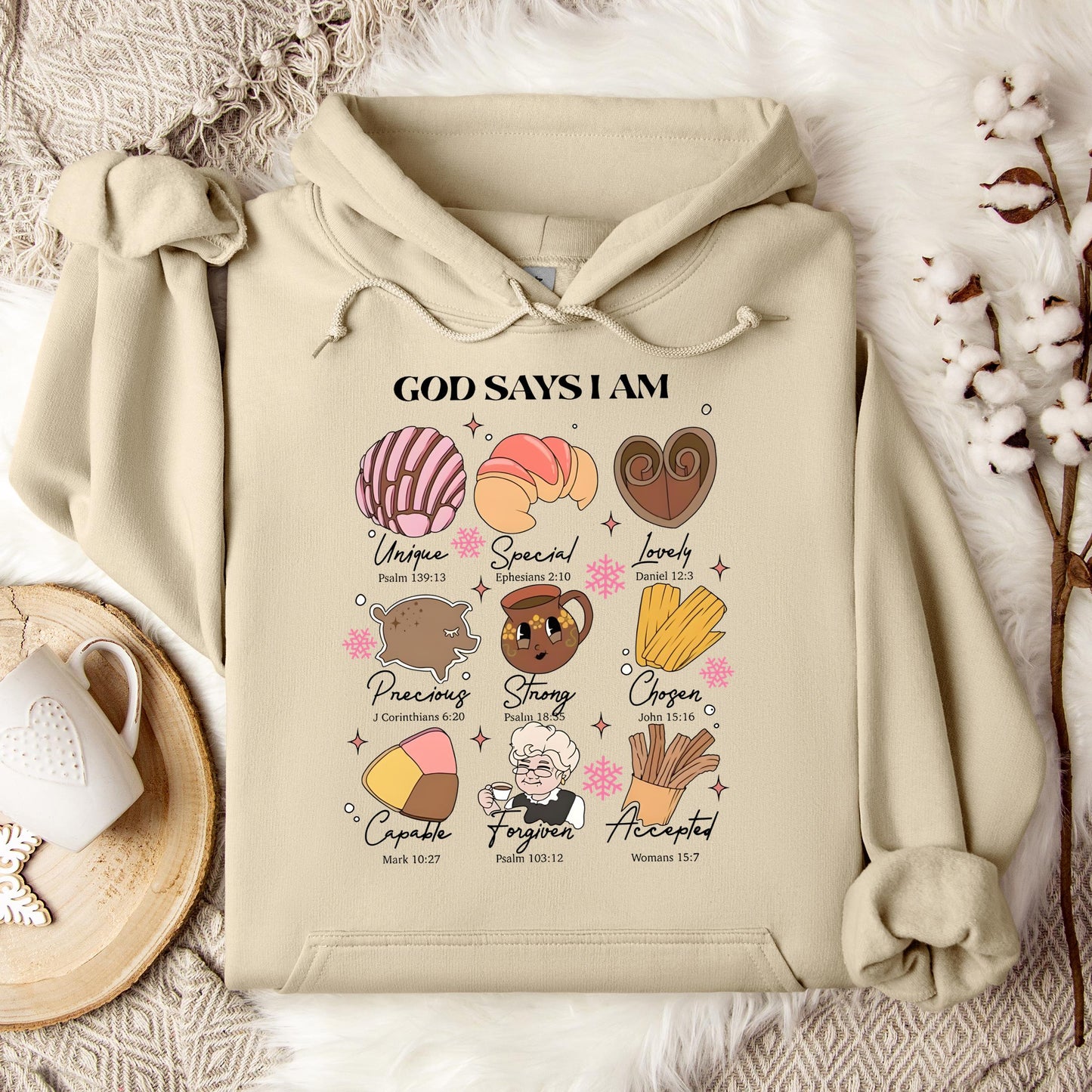 Gods Says I Am 02 Hoodie