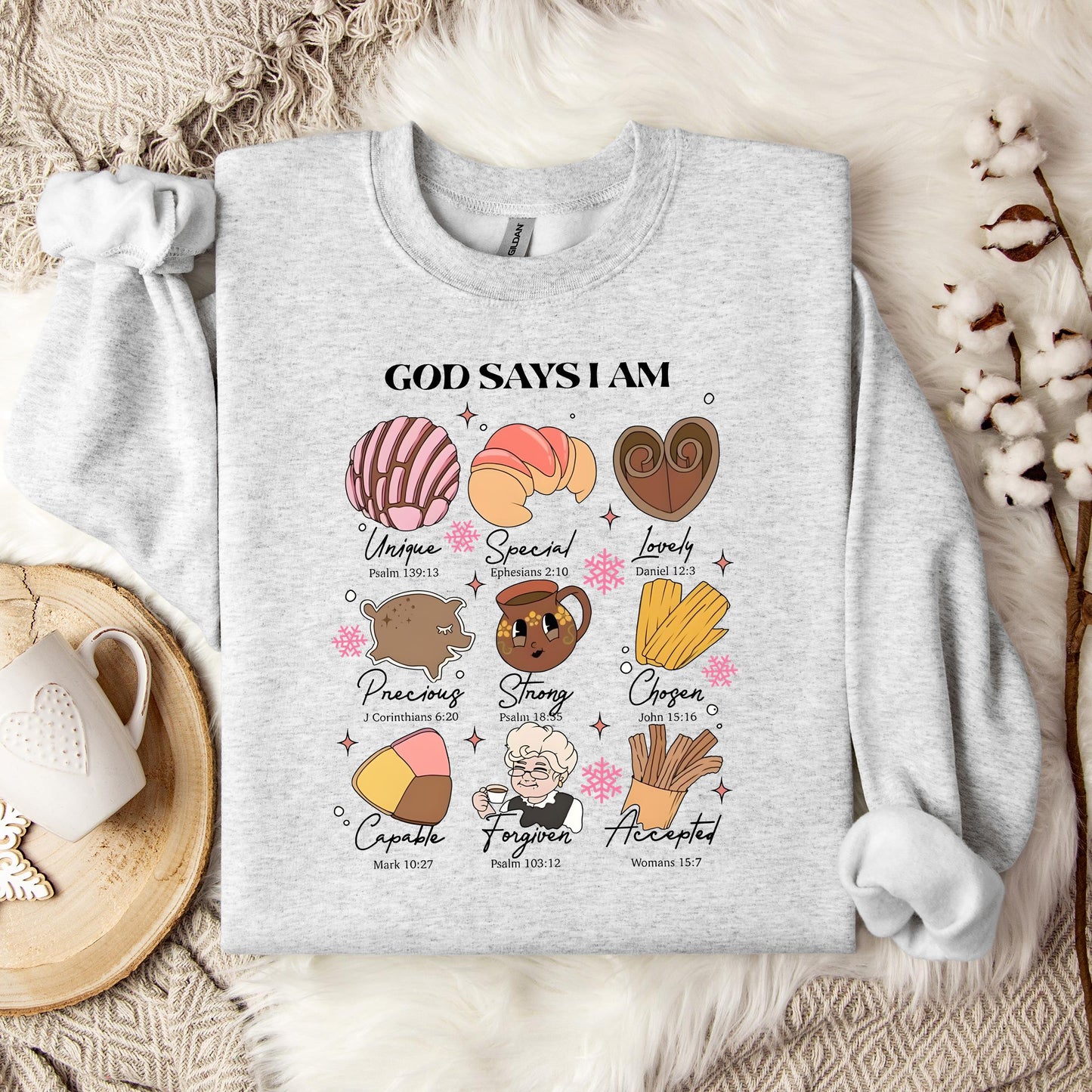 Gods Says I Am 02 Sweatshirt