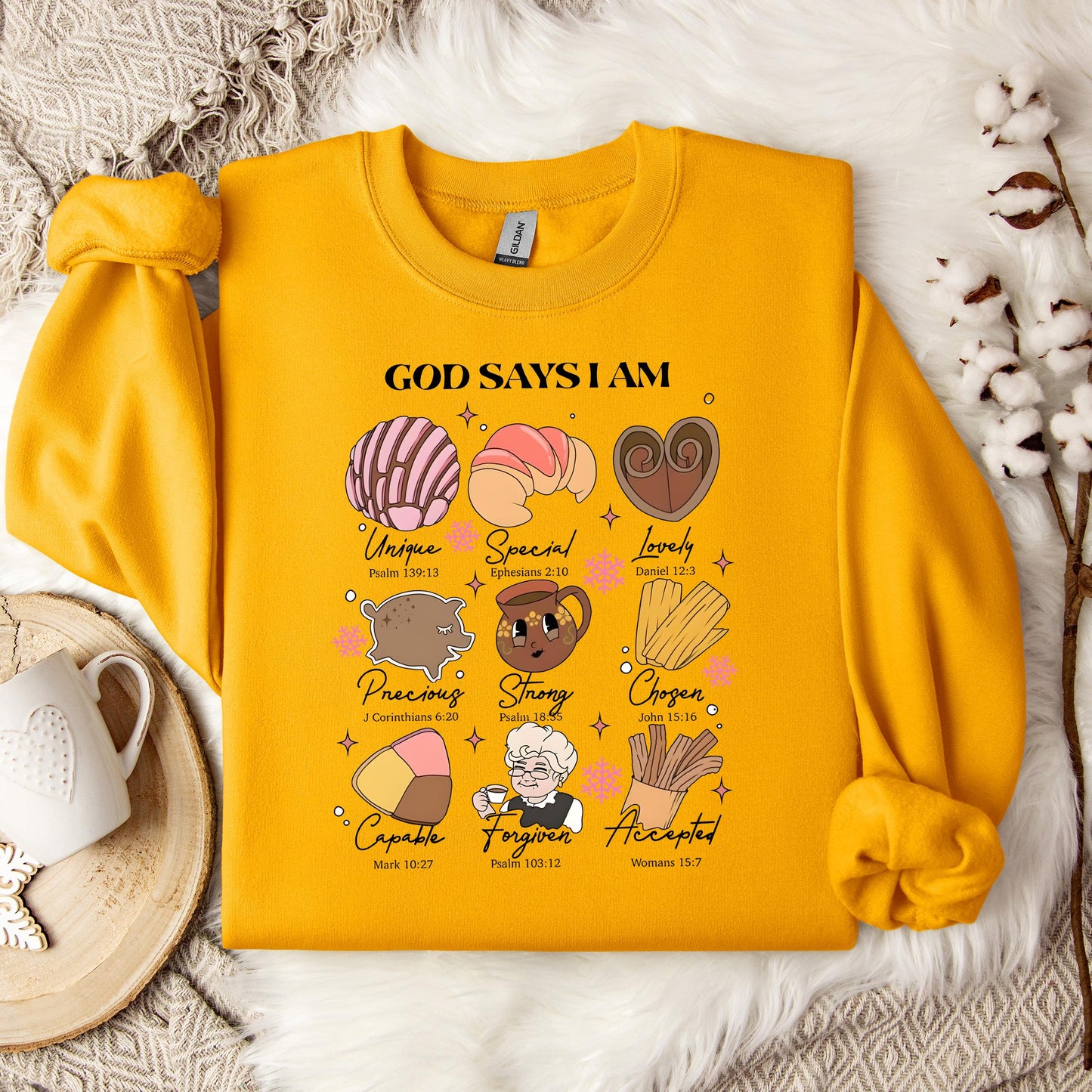 Gods Says I Am 02 Sweatshirt