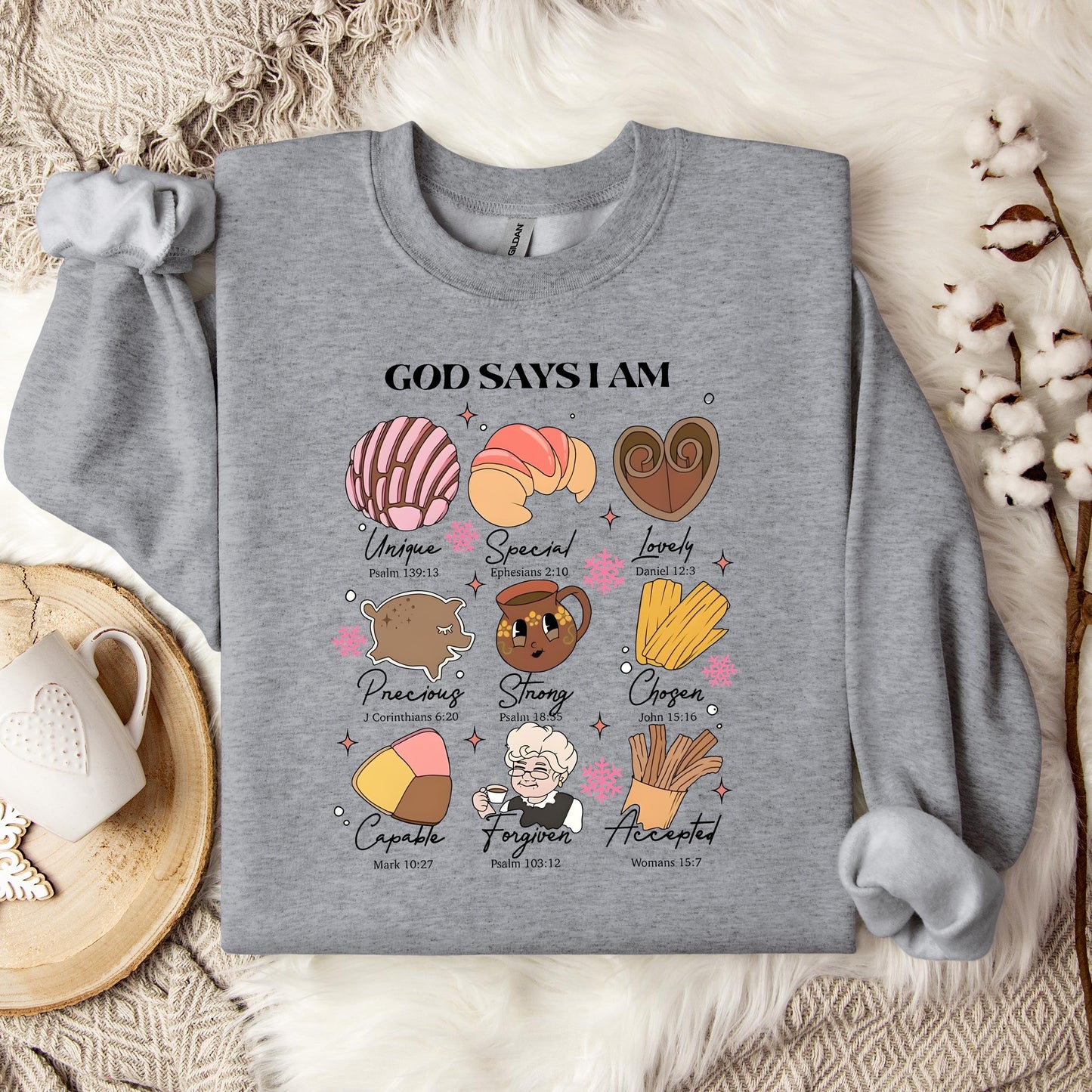 Gods Says I Am 02 Sweatshirt