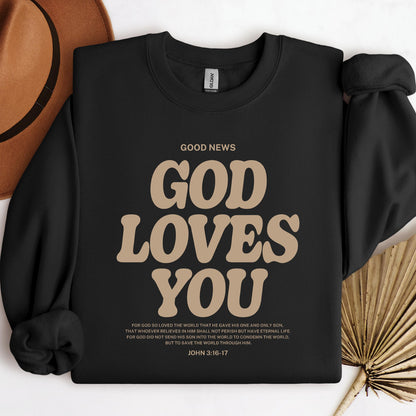 Good News God Loves You John 3.16-17