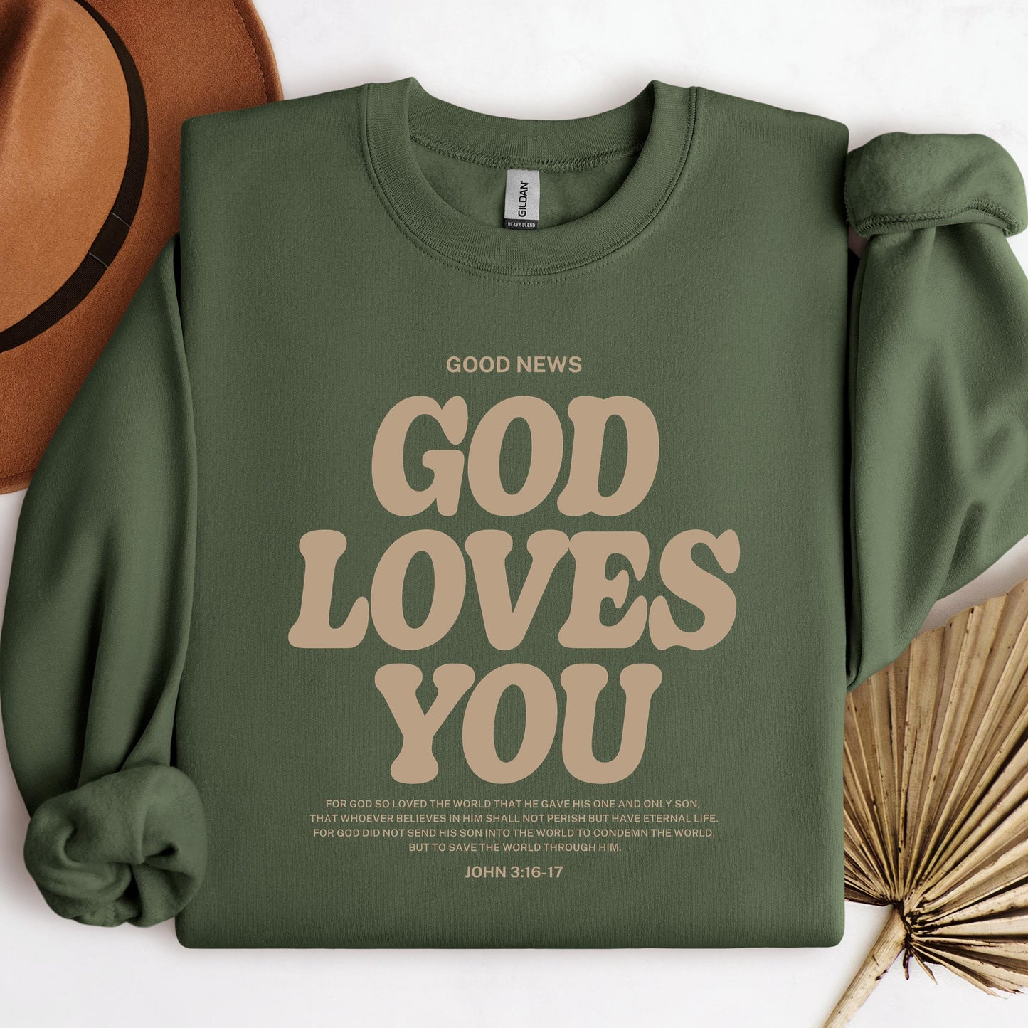 Good News God Loves You John 3.16-17
