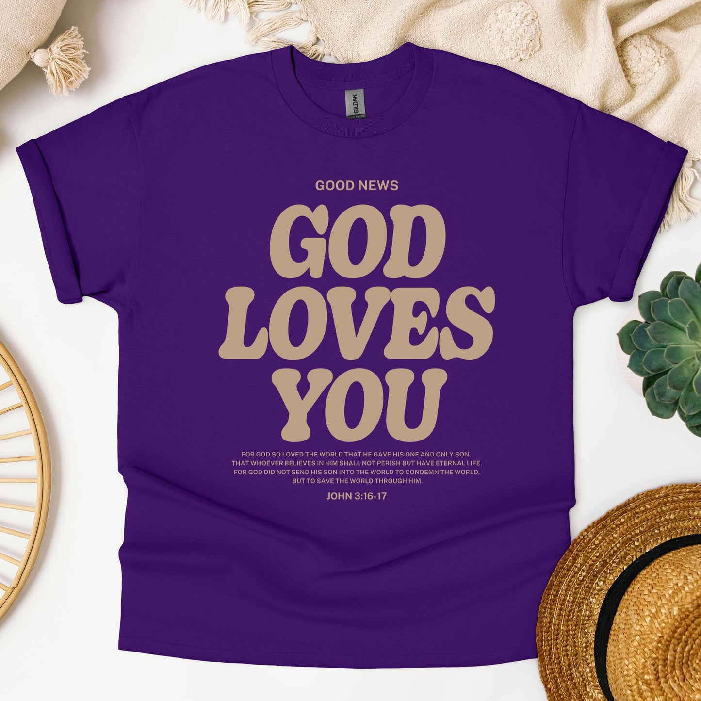 Good News God Loves You John 3.16-17