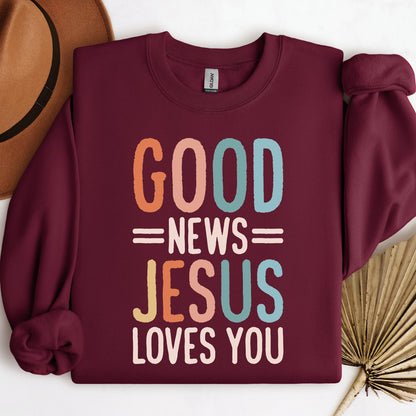 Good News Jesus Loves You