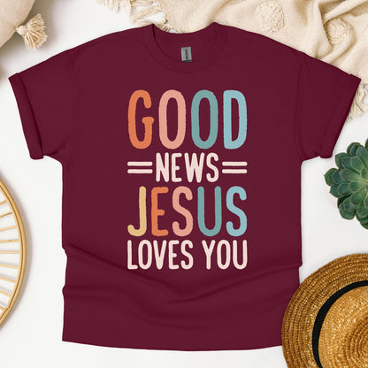 Good News Jesus Loves You