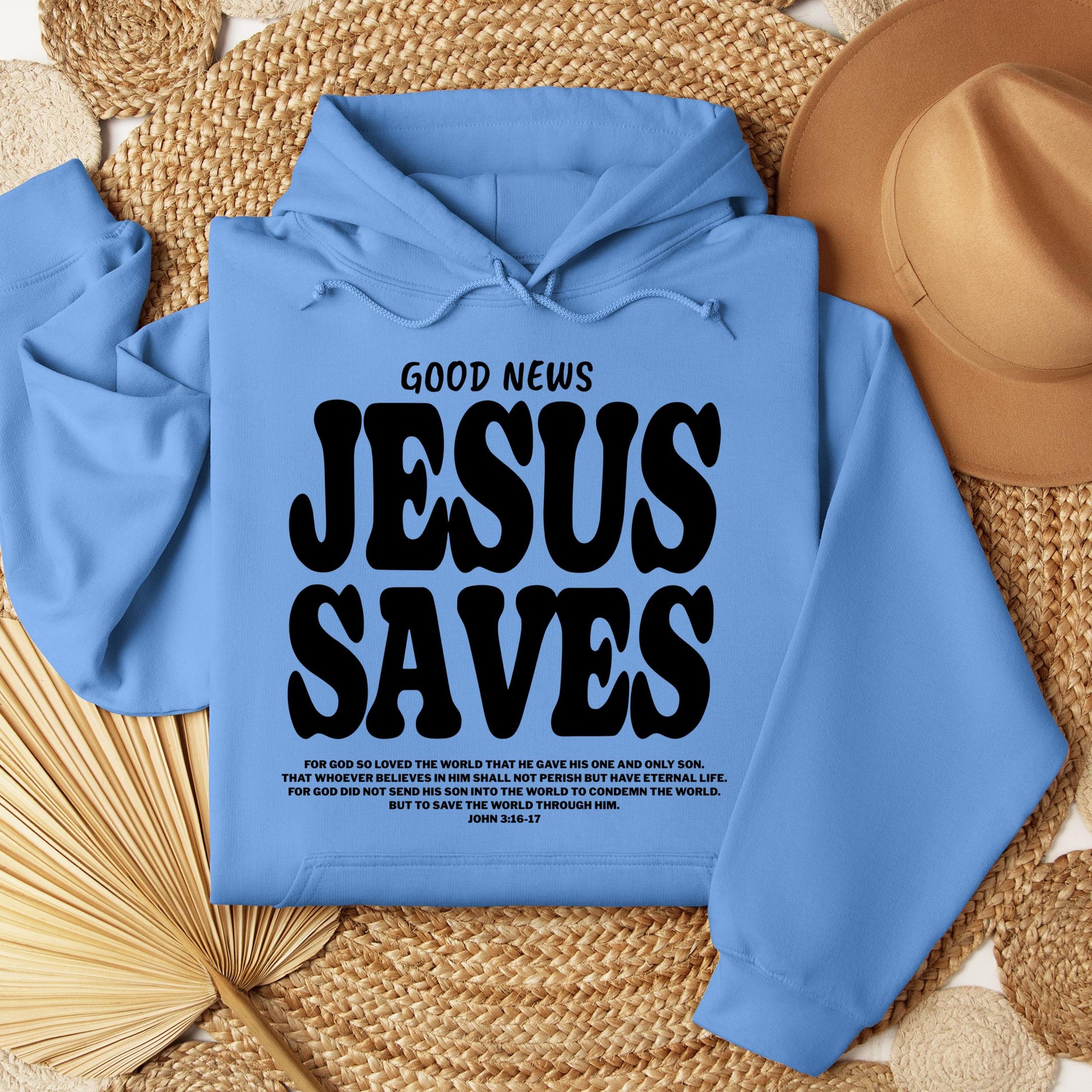 Good News Jesus Saves John 3.16-17 01