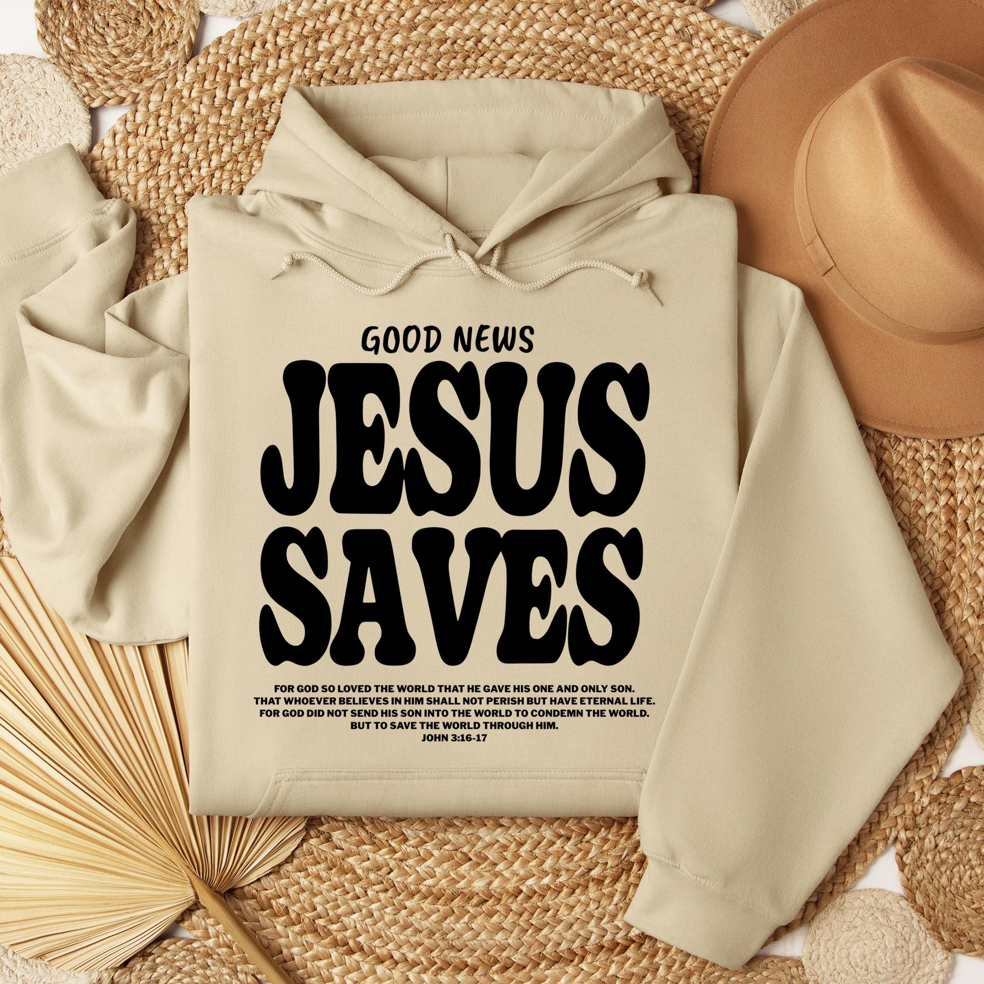 Good News Jesus Saves John 3.16-17 01